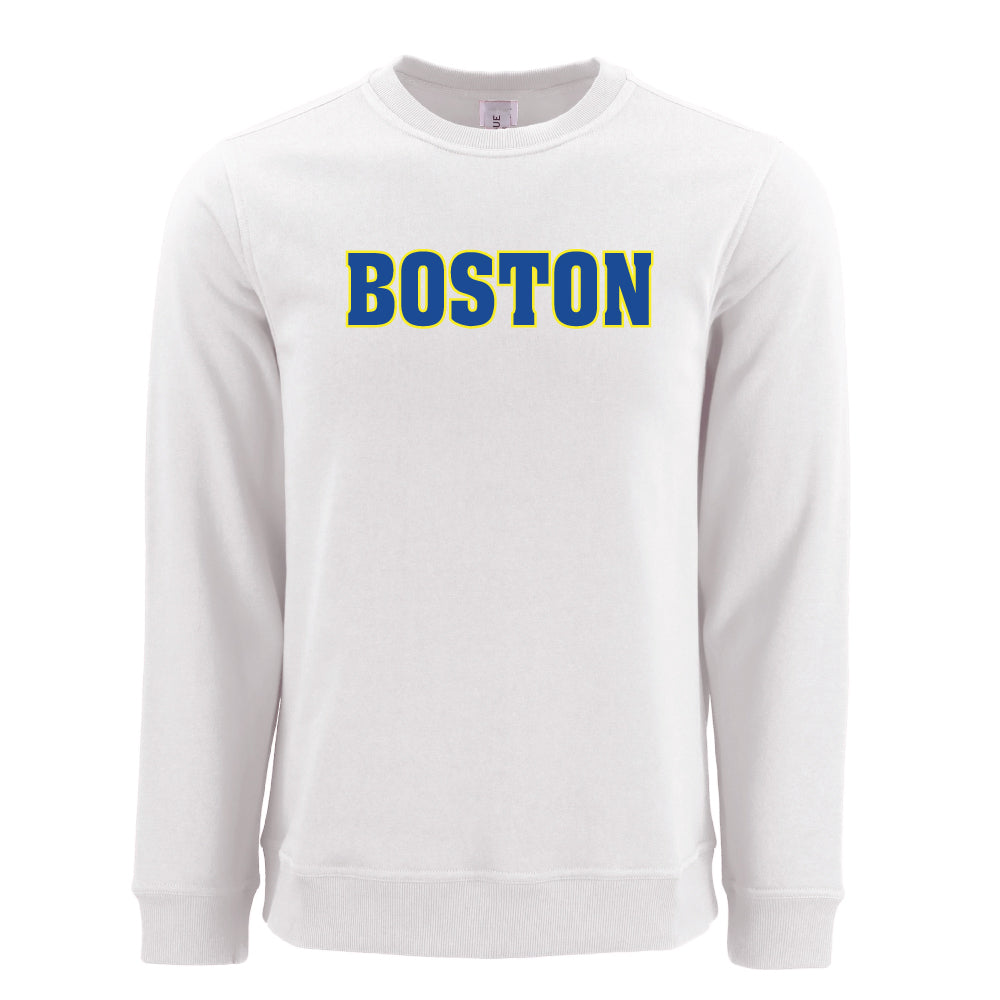 Boston Marathon Crewneck Off White / Medium