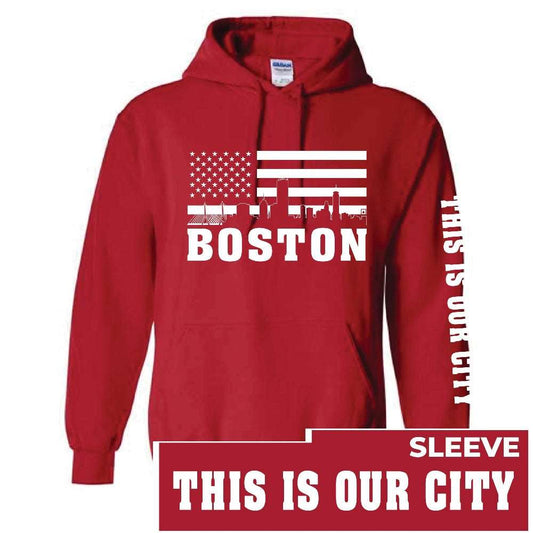 Boston Skyline Hoodie My City Gear