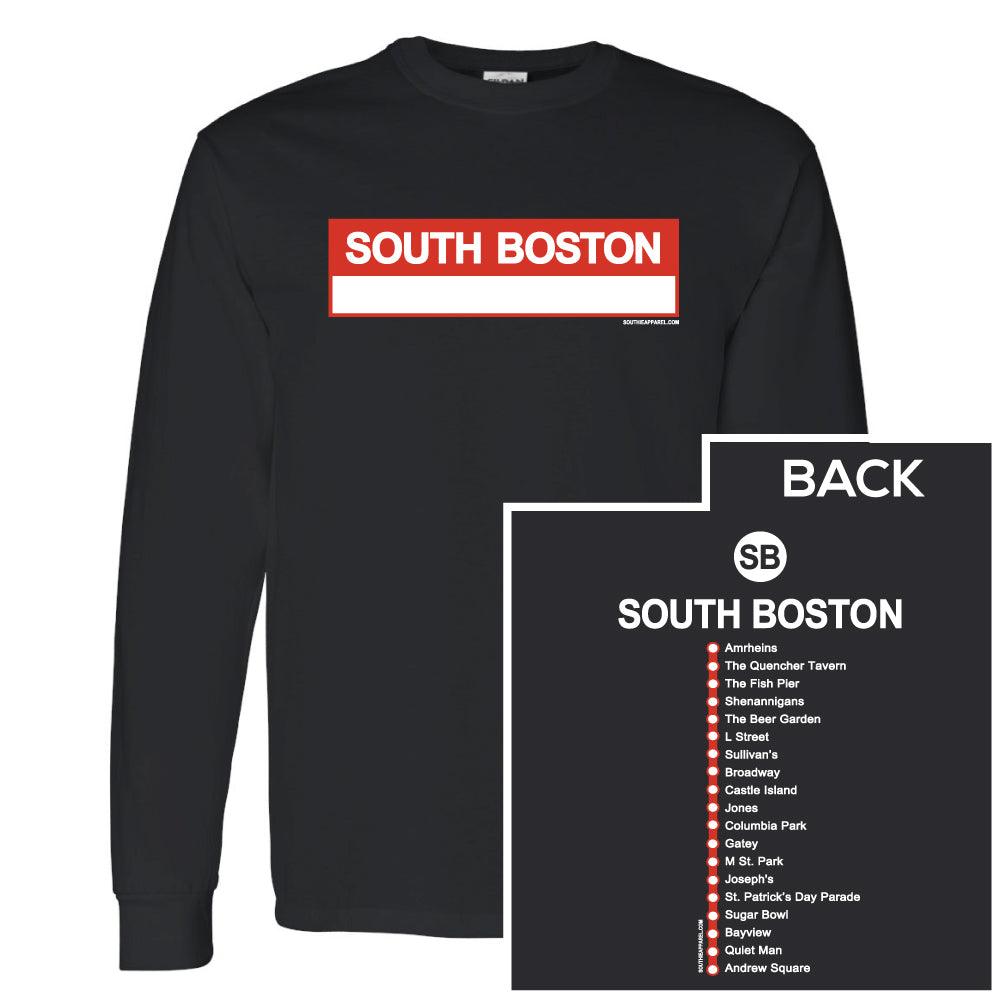 South Boston "T" Long Sleeve - Southie Apparel